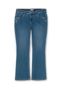 sheego - Bootcut-Jeans - blue denim