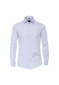 Venti - Herren Businesshemd uni Modern Fit - Champagner