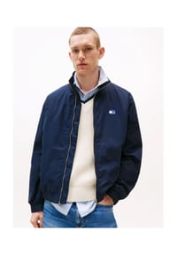 TOMMY Jeans - Windbreaker, Stehkragen, für Herren - C1G DARK NIGHT NA