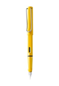 LAMY - safari Füllhalter - GELB, blau