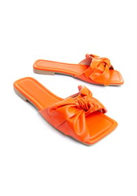NYREX - Flache Sandale Palanti2 Orange - orange
