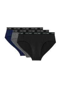 HOM - Boxerlines Slips, 3er-Pack, für Herren - V001 MULTIPLE COL