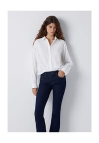 mavi - Hemdbluse, Knopfleiste, für Damen - 91620 ETAMIN PRIN