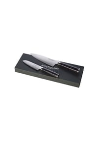 ECHTWERK® - Damastmesser Set 2-tlg - Silber
