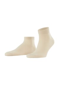 Burlington - We care Kurzsocken "Palace Street", Rippbündchen, für Herren - 2000 WHITE