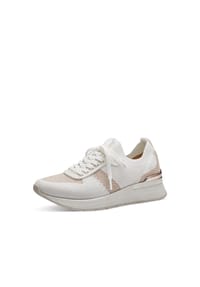 Tamaris - Textil Sneaker - Weiß/Gold