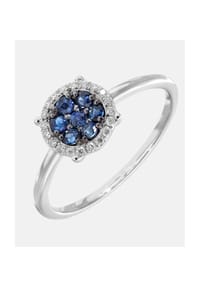 Diamant L'eternel - Ring, mit 0.07 ct Diamant, 375 Weißgold - white gold