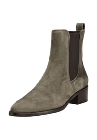 paul green - Veloursleder/Textil Stiefelette - Ocean
