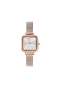 TOM TAILOR WOMEN - Quarzuhr für Damen, Alloy/Edelstahl | Kristall - Rosefarben
