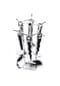 Cheffinger Stainless Steel 7-teiliges Küchenhelfer Set inkl. Aufsteller Edelstahl Bild 12
