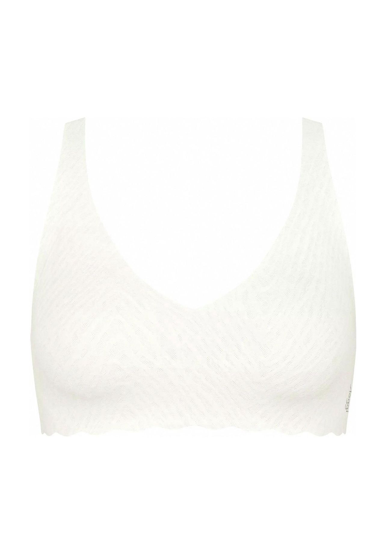 Sloggi Zero Feel Bliss Soft Bra Bügellos Herausnehmbare Pads Für Damen Weiß L/Big - Bild 4