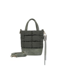 Fritzi aus Preußen - Brigitte x fritzi Mini Toty limited Bubble Brigitte x fritzi Mini Toty limited Bubble Mini Bag Handtasche 13 cm - grau