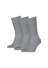 TOMMY HILFIGER - Socken, 3er-Pack, für Herren - 001 MIDDLE GREY M