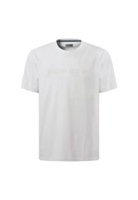 pierre cardin - T-Shirt mit Logo-Print - Blue Haze