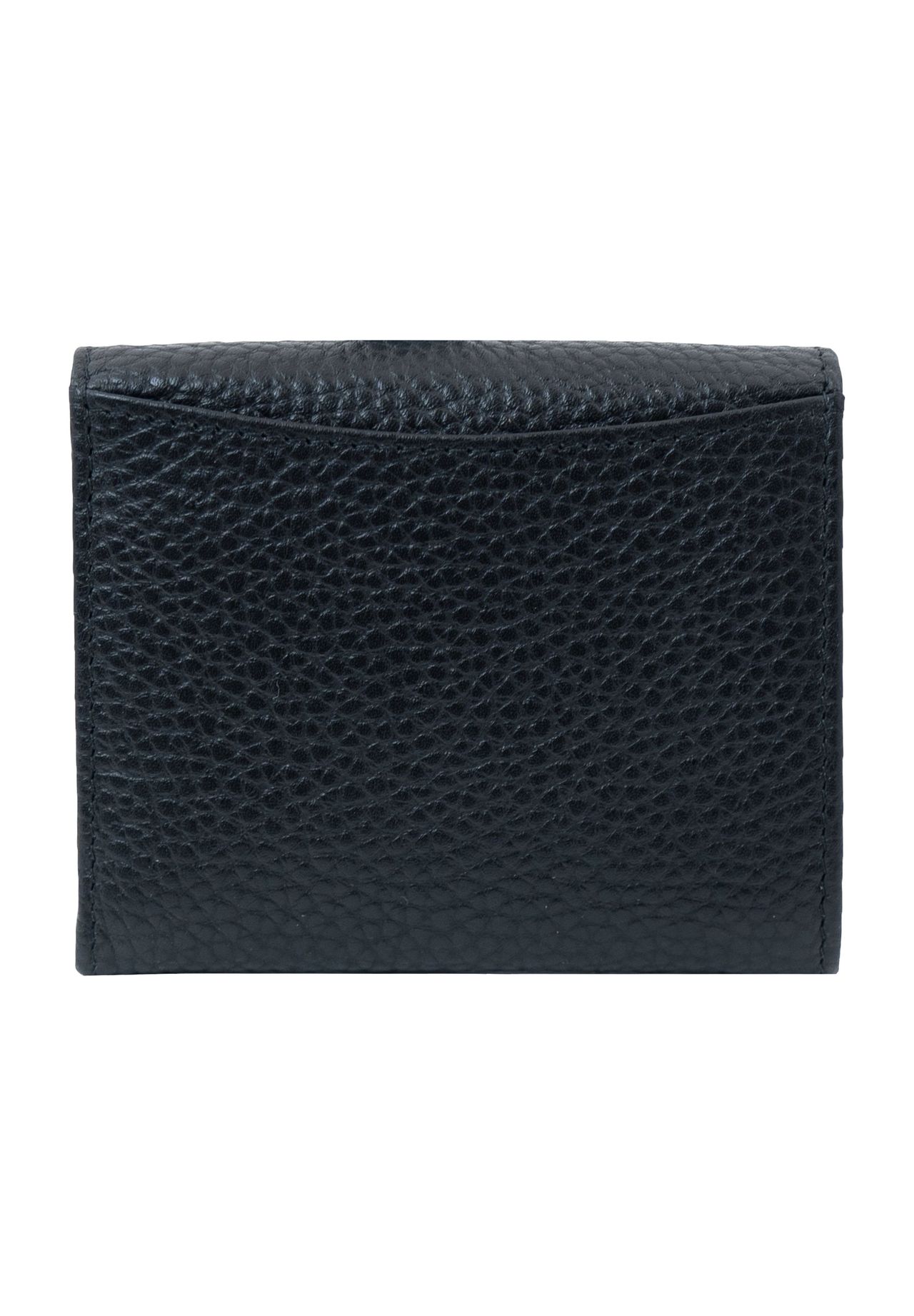 Braun BÜFfel Brieftasche, Rindsleder, Rfid-Block, FüR Damen, Schwarz