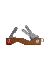 keycabins™ - Schlüsselhalter Wood  S3 - braun
