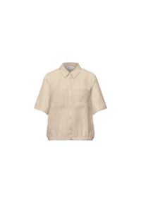 Street One - Hemdbluse, Knopfleiste, für Damen - 17499 SMOKE BEIGE