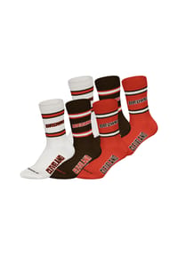 NFL - Freizeitsocken Cleveland Browns - BRN/WHT/ORG