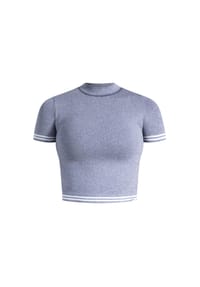 SMILODOX - T-Shirt Miriel - Dunkelblau