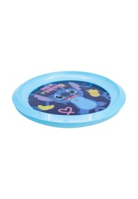 Disney - Disney Stitch Kinderteller – Bruchsicherer Essteller für Kinder mit - Blau 21,5x21,5x2 cm