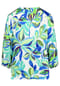 BICALLA Bluse mit Tropical-Print in Grün/Blau Bild 2