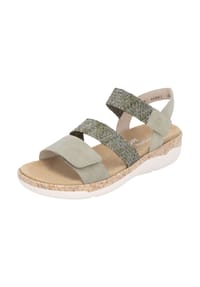 remonte® - Sandalen, Kunstleder, für Damen - 0 SALBEI/OLIVE /
