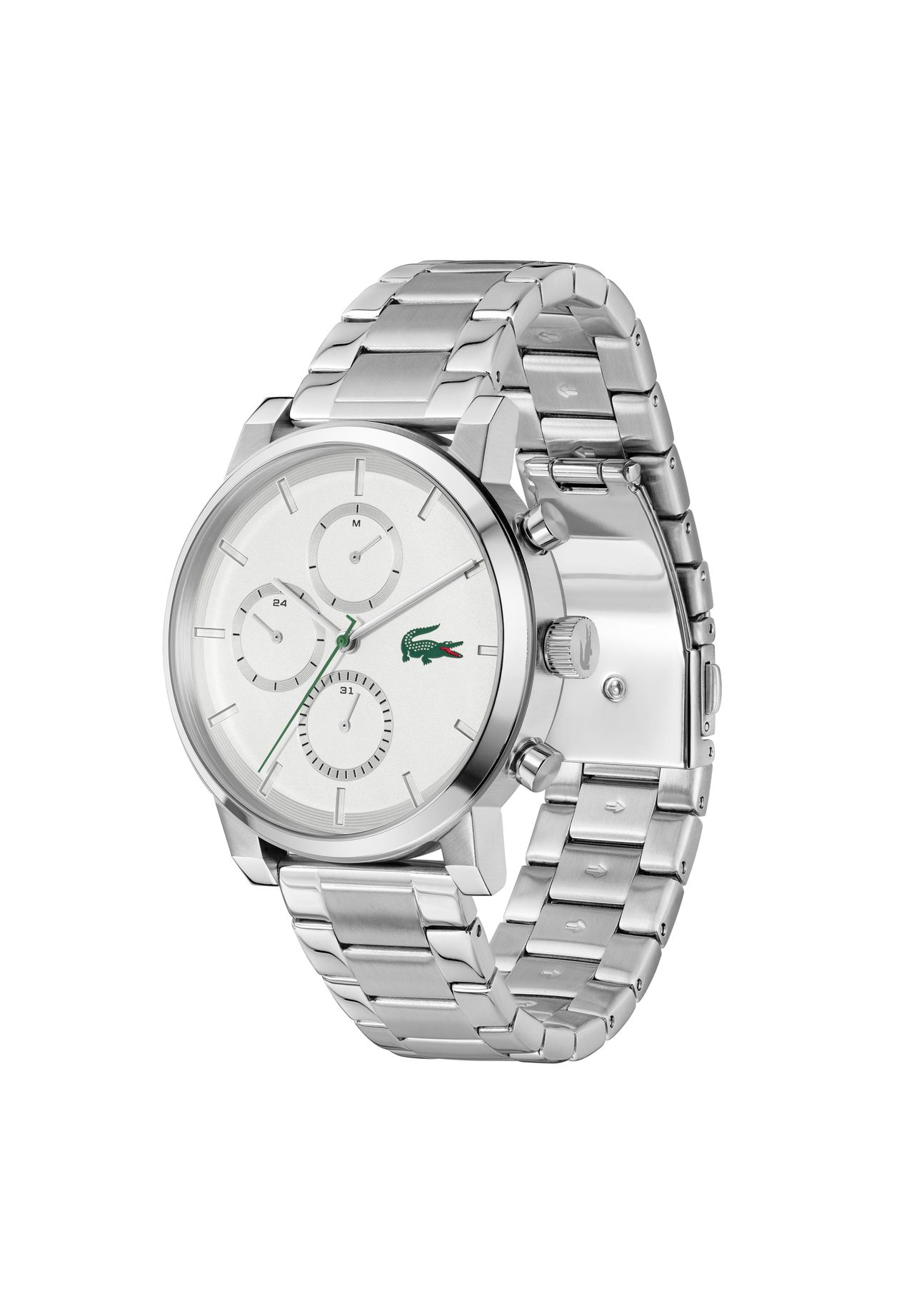 Lacoste Herren Chronograph "2011452", Weiss, 99