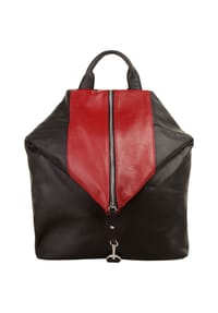 Cluty - Rucksack Echt Leder, Made In Italy - cognac