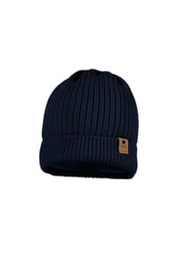 maximo® - BABY-Umschlagmütze, Rippe Futter - cork washed
