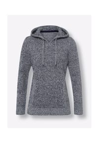 SIEH AN! - Langarm-Pullover - marine-champagner-meliert
