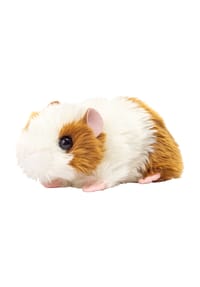 HERMANN Teddy COLLECTION® - Kuscheltier Meerschweinchen, 18 cm - GOLD/WEIß