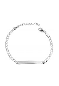Adelia's - Adelia's Unisex Armband aus Silber - silber