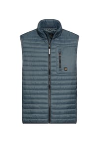 camel active - Wasserabweisende Steppweste mit zwei Innentaschen - Tintenblau