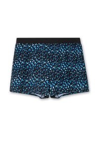 sheego - Badeshorts - schwarz-gemustert
