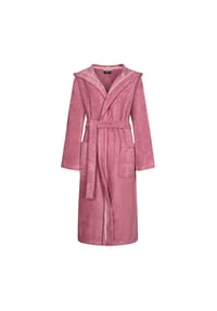 Cawö - Bademäntel Damen Kapuze Luxury Basics Kapuze 827 blush - 22 - rosa