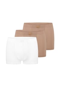 mey - Retro Short / Pant 3er Pack Dry Cotton Breeze - Beige / schwarz