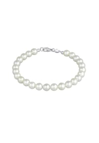 elli. - Armband Muschelkernperlen 925 Sterling Silber - Gold
