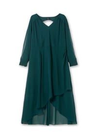 sheego - Abendkleid - dunkelgrün
