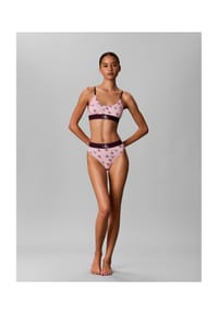Calvin Klein - Tanga Graphic, Logo-Bund, für Damen - 6GB PINK