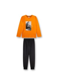 Sanetta - Schlafanzug, Baumwolle, für Kinder - 22089 FLAME ORANGE