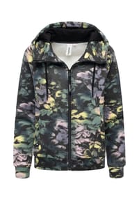 ragwear™ - Sweatjacke Fllawia Print - Black