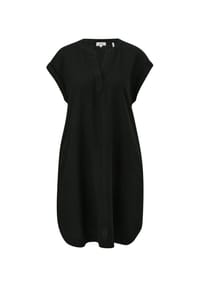 s.Oliver - Sommerkleid, Split-Neck, für Damen - 81A0  BROWN