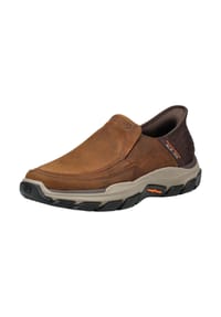 SKECHERS® - Leder Slipper - Braun