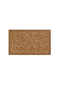 WECONhome Fußmatte Desert Doodle - Moderne Kokos-Fußmatte - Fußmatte - natur