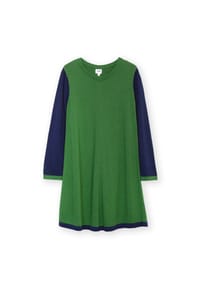 KITE - Damen Chebbard Strickkleid Bio-Baumwolle - grün