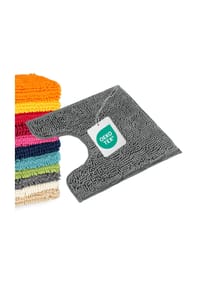 WohnDirect Badematte mit WC Ausschnitt PARIS - Paris - Beere