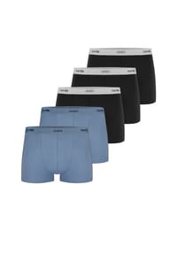 nur die - Boxer Organic Cotton - black/darkblue