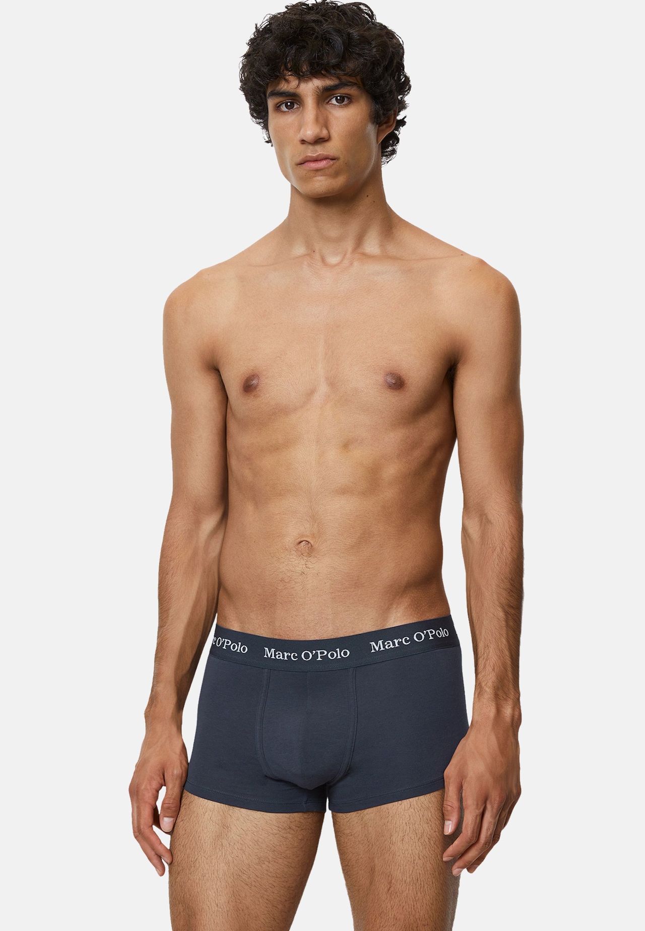 Marc O'polo Essentials Pants, 3Er-Pack, Logo-Bund, FüR Herren, Blau, L
