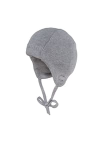 maximo® - BABY-Mütze, Strick Bindeband - buchemeliert