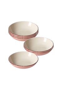RitzenhoffAndBreker Suppenschalen Happy ø 20,5 cm 6er Set rot - HAPPY - rot